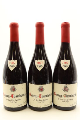 (3) 2007 Domaine Fourrier Les Goulots Vieilles Vignes, Gevrey-Chambertin Premier Cru