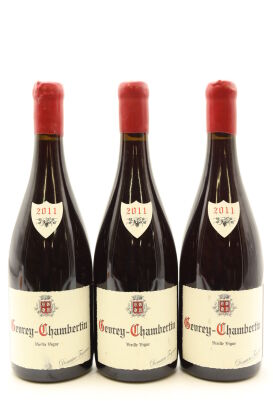 (3) 2011 Domaine Fourrier Gevrey-Chambertin Vieilles Vignes, Cote de Nuits [JR17]