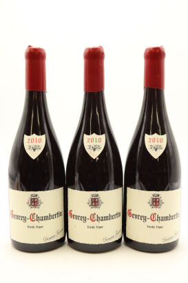 (3) 2010 Domaine Fourrier Gevrey-Chambertin Vieilles Vignes, Cote de Nuits [JR17.5]