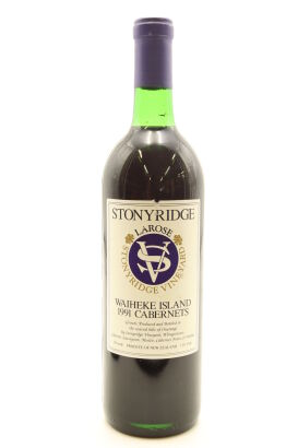 (1) 1991 Stonyridge Vineyard Larose, Waiheke Island (US)