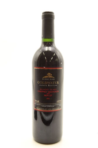 (1) 1991 Goldwater Estate Cabernet Sauvignon Merlot, Waiheke Island