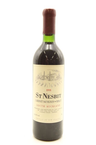 (1) 1991 St Nesbit Cabernet Merlot, Auckland