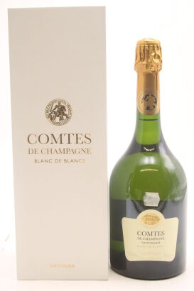 (1) 2000 Taittinger Comtes de Champagne Blanc de Blancs Brut, Champagne [JR18][RP96][WS94] (GB)