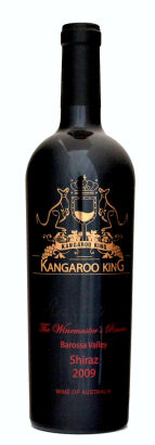 (1) 2009 Raysun Wines 'Kangaroo King' Winemaster's Reserve Shiraz, Barossa Valley