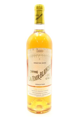 (1) 2003 Chateau La Tour Blanche, Sauternes [JR18] [WS97]