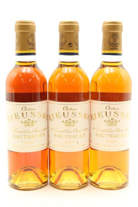 (3) 2003 Chateau Rieussec, Sauternes, 375ml [JR17] [BC95] [RP96]