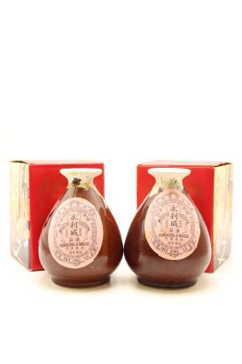 (2) Wing Lee Wai Aged Rose Liqueur (Ceramic Cask), 48% ABV (GB)