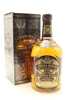 (1) Chivas Regal 12 Year Old Blended Scotch Whisky, 40% ABV, 1000ml