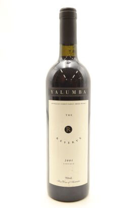 (1) 2001 Yalumba The Reserve Cabernet Sauvignon - Shiraz, South Australia