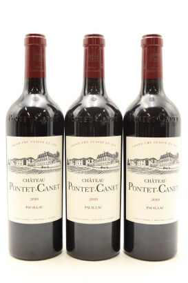 (3) 2010 Chateau Pontet-Canet, Pauillac [JR18] [WE98] [WS97] [RP95]