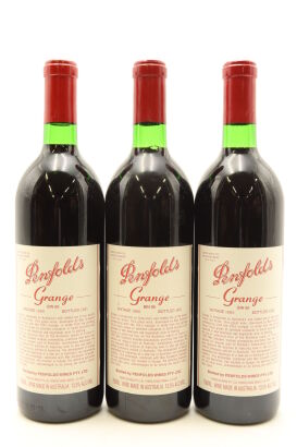 (3) 1990 Penfolds Grange Bin 95, Australia [JR18] [BC96] [RP95] [JO97]