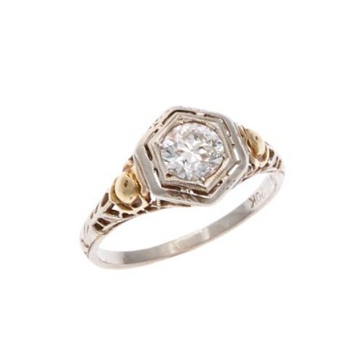18ct Antique Diamond Ring