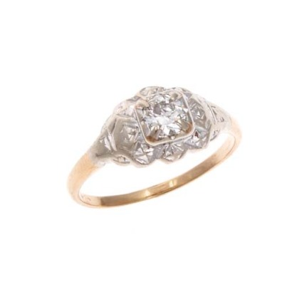 14ct Diamond Ring