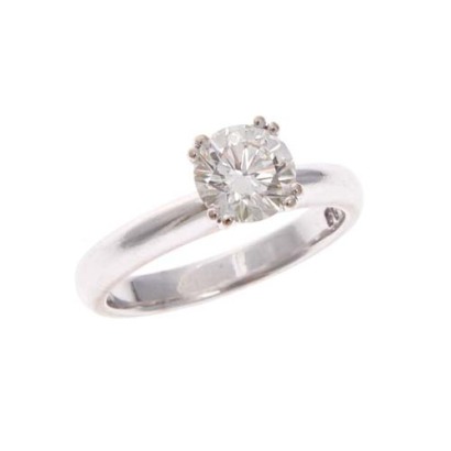 18ct White Gold 1.12ct Diamond Solitaire Ring
