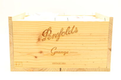 (6) 2001 Penfolds Grange Bin 95, South Australia [JR17.5] [RP98] [JO95] (OWC)