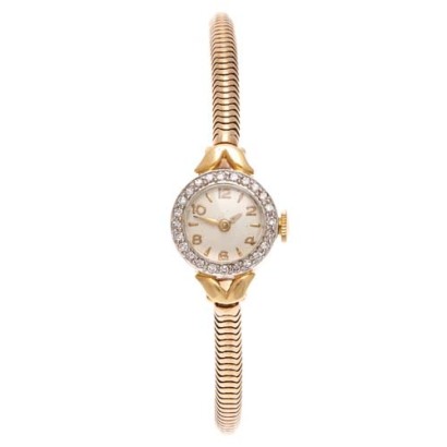 9ct Diamond Cocktail Wristwatch *