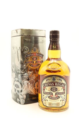 (1) Chivas Regal 12 Year Old Blended Scotch Whisky, 40% ABV, 1000ml