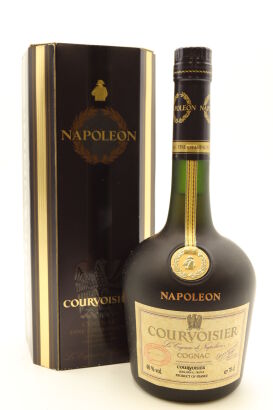 (1) Courvoisier Cognac, 40% ABV (GB)