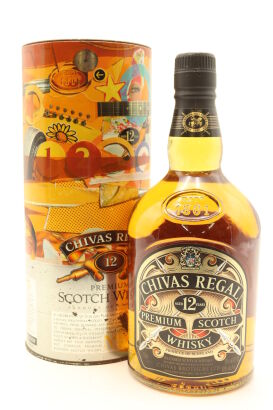 (1) Chivas Regal 12 Year Old 200 Year Anniversary Blended Scotch Whisky, 40% ABV, 1000ml (GB)