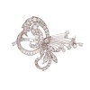 Platinum Diamond Spray Brooch *