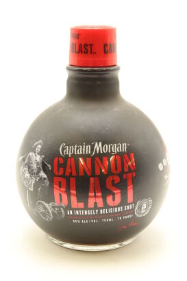 (1) Captain Morgan Cannon Blast Rum, 35% ABV