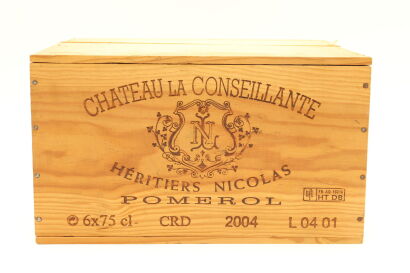 (6) 2004 Chateau La Conseillante, Pomerol (OWC)