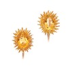 9ct Citrine Earrings *