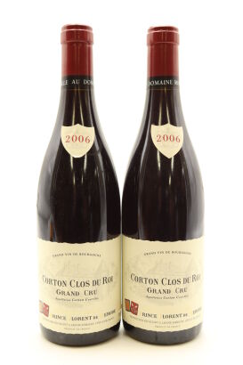 (2) 2006 Prince Florent de Merode Corton Clos du Roi Grand Cru, Cote de Beaune [JR17.5]