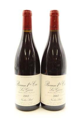 (2) 2005 Maison Nicolas Potel Les Greves, Beaune Premier Cru