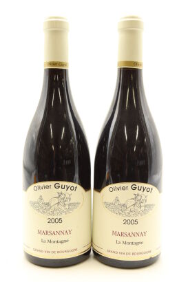 (2) 2005 Domaine Olivier Guyot Marsannay La Montagne, Cote de Nuits