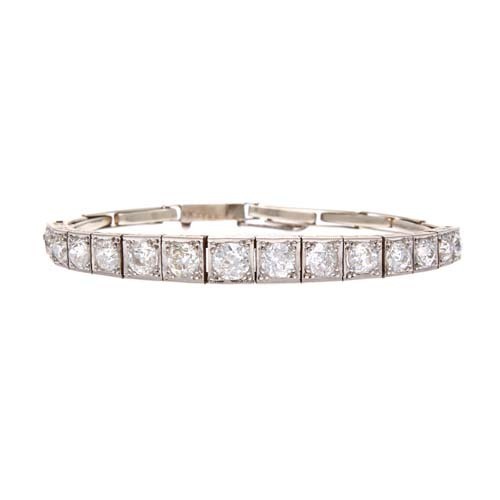 18ct Antique Diamond Bracelet *