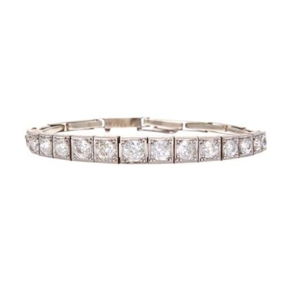 18ct Antique Diamond Bracelet *
