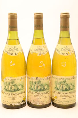 (3) 1985 Bouchard Pere & Fils Corton Charlemagne Grand Cru, Cote de Beaune