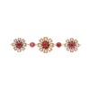 15ct Victorian Doublet and Seed Pearl Brooch *