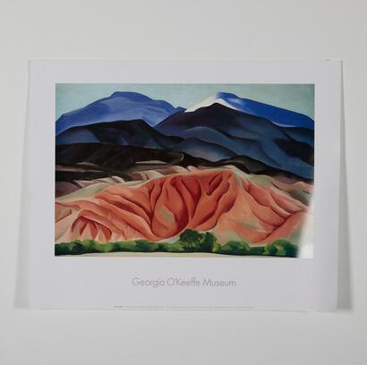 A Georgia O&rsquo;Keefe Museum Poster Print