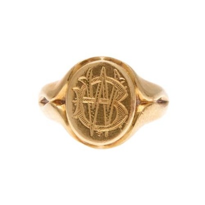 18ct Antique Gold Signet Ring *