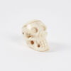 A Zora Bell-Boyd Hand Carved Bone Skull Pendant