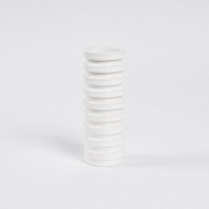A John Parker Ribbed Vase