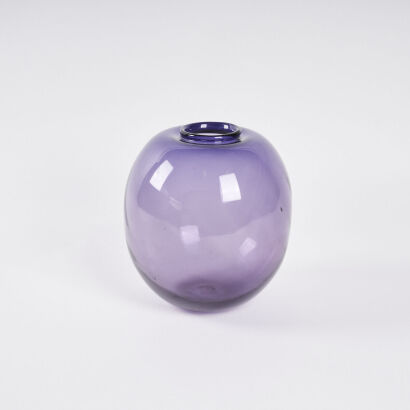 A Stunning Handblown Art Glass Vase