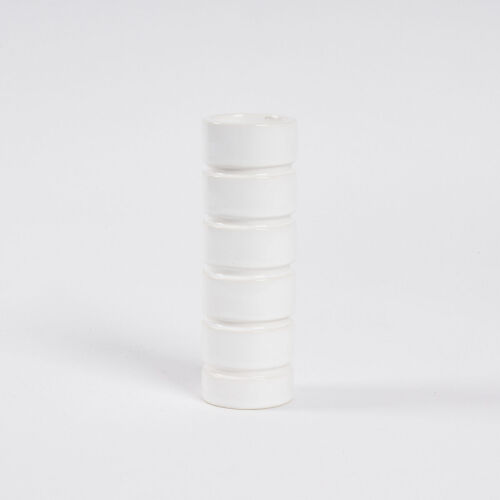 A Small John Parker Ribbed Vase