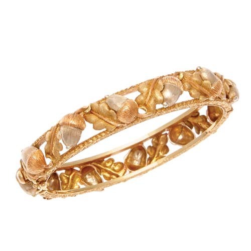 18ct Acorn Bangle&nbsp;