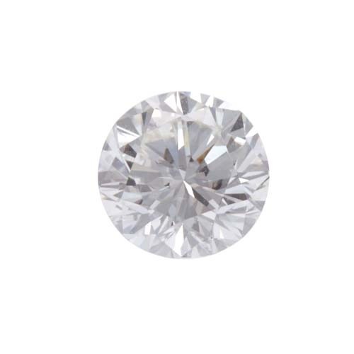 A Loose 0.86ct Round Brilliant Cut Diamond 'H' Colour, 'I1' Clarity