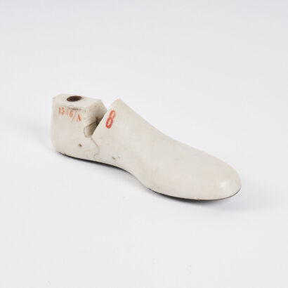 A Vintage Plastic Shoe Mold