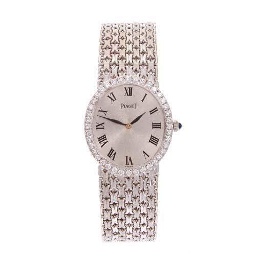 18ct Piaget Diamond Wristwatch