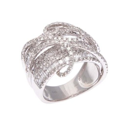 18ct Diamond Dress Ring