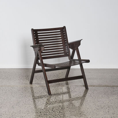 A Vintage 'Rex' Folding Chair by Niko Kralj