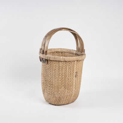 An Antique Wicker-Work Basket