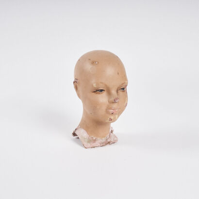 A Vintage Model Child's Head