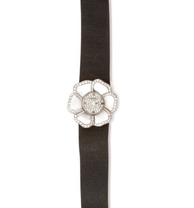 18ct Chanel Camelia Wristwatch