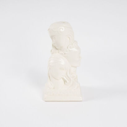 A Crown Lynn Three Faces of Eve Lampbase